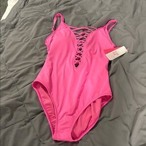 Lilly Pulitzer Isle Lattice One-Piece Swimsuit NWT